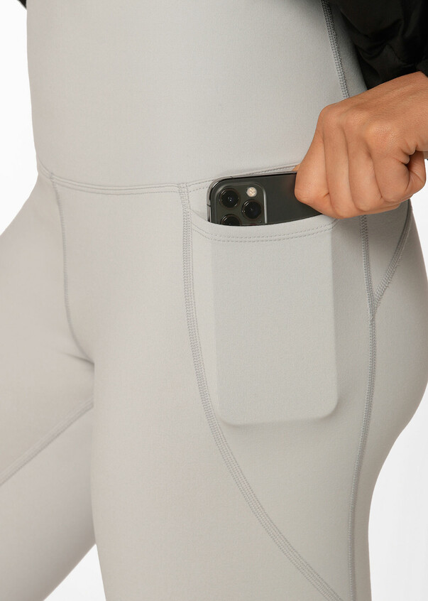 Amy Winter Thermal Phone Pocket Tech Leggings - Pale Indigo – Sare Store