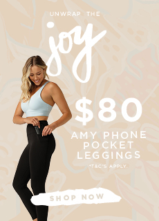 Unwrap the Joy - $80 Amy Phone Pocket Leggings