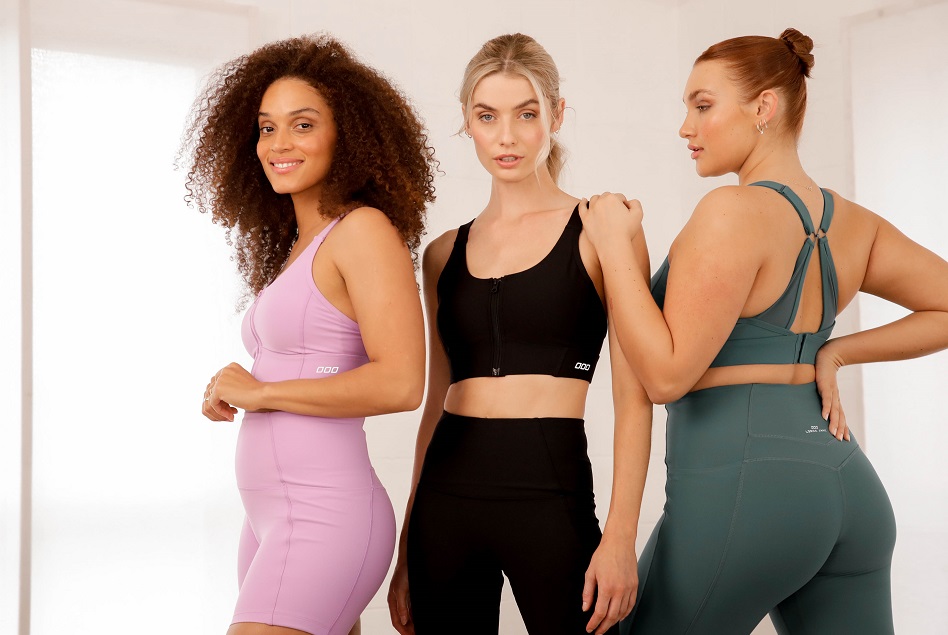 three women wearing maximum support sports bras best for running and cardio