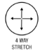4 Way Stretch