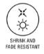 Shrink and Fade Resistant